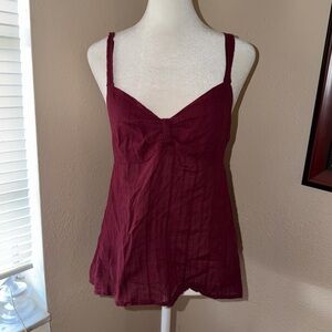Vintage Y2K Abercrombie & Fitch 2000s Babydoll Tank Top